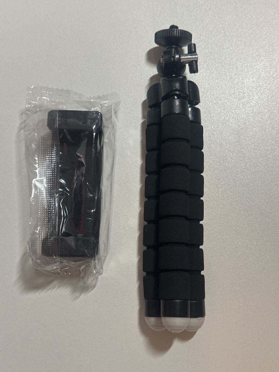 Treppiedi & Teste: Mini Stativ / Tischstativ mit Handyhalterung - Schwarz – Nuovo e nell'imballaggio originale da Neerach venduto da Matug1248 1