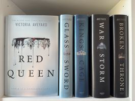❤️👑Red Queen Series 1-5 by Victoria Aveyard👑❤️