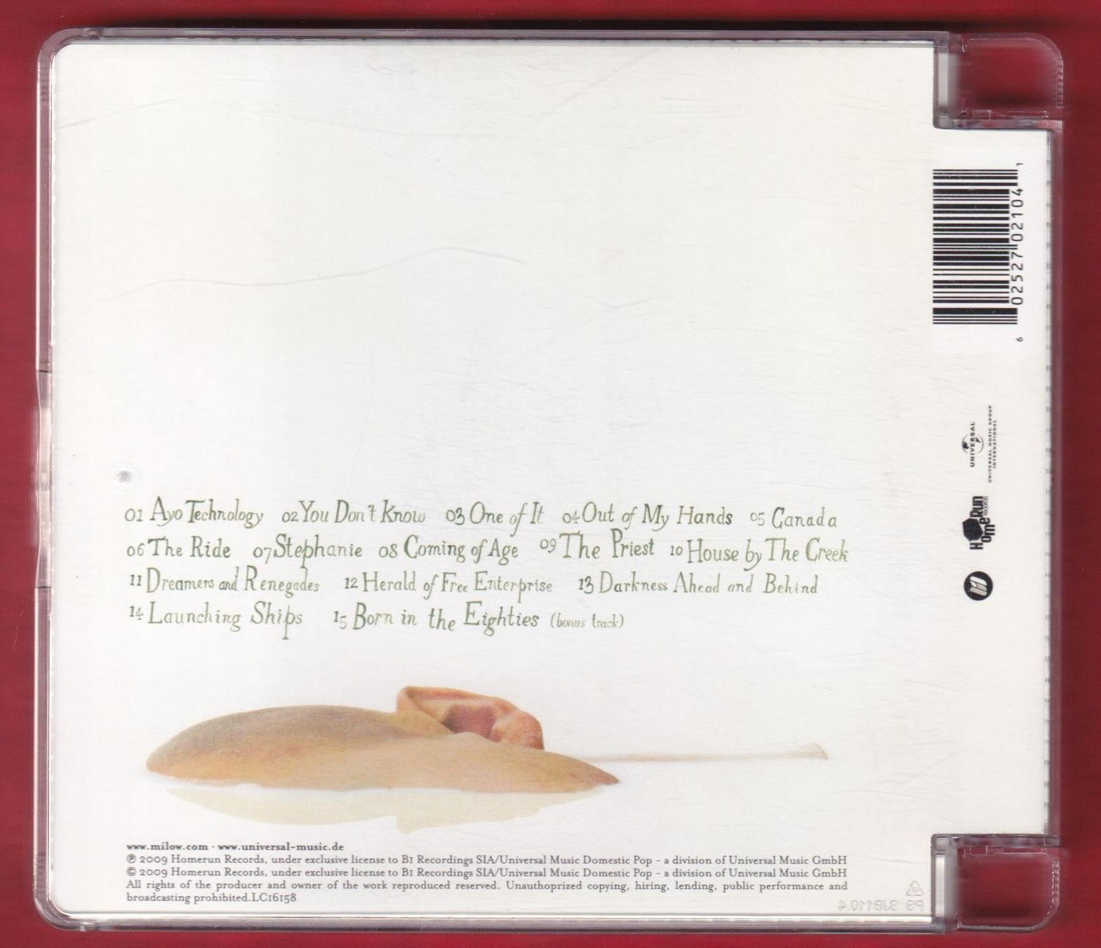 CD: Milow - Milow (CD) – Usato da Zürich venduto da Pfluftl2000 1