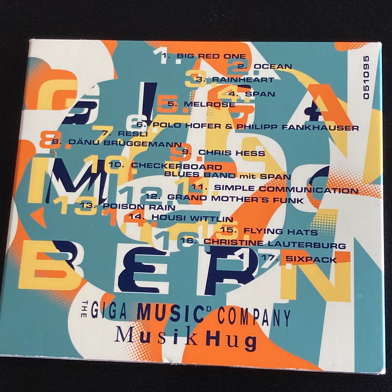 CDs: Various - Giga Music Bern | CBB, Span, Poison Rain .... – Gebraucht aus Bern von Ntsamina 1