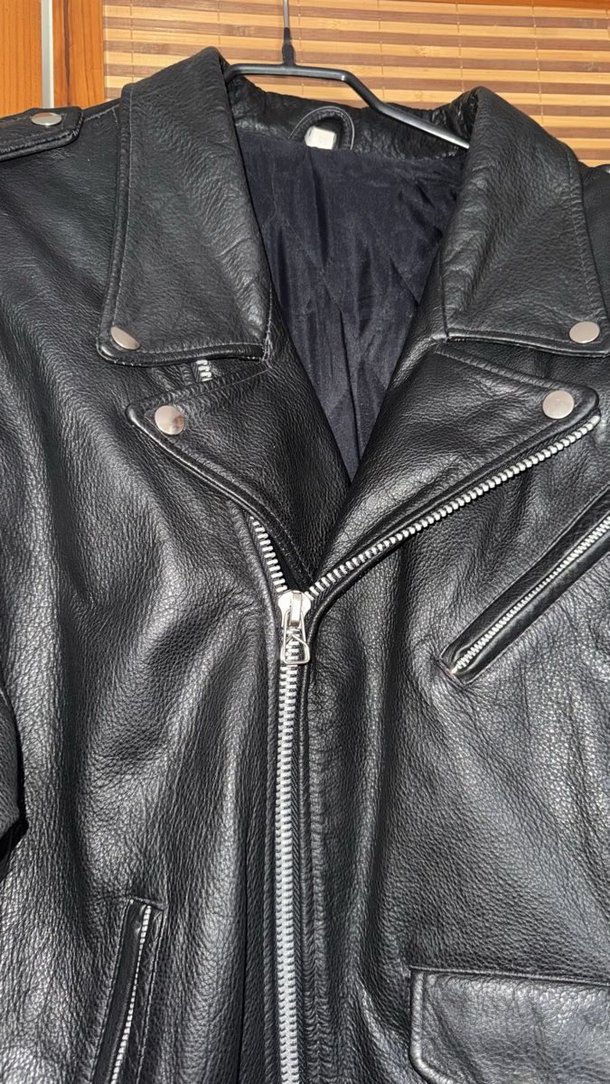 Jacken: Echtlederjacke Herren /Bikerjacke, M – Gebraucht aus Gümligen von morticiaaddams 2