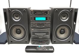 JVC UX-A4 Micro-Stereoanlage – auch fürs Wohnmobil (12V)
