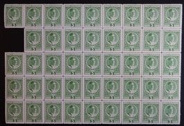 Montenegro Kat. 88 ** 1913 49 Block