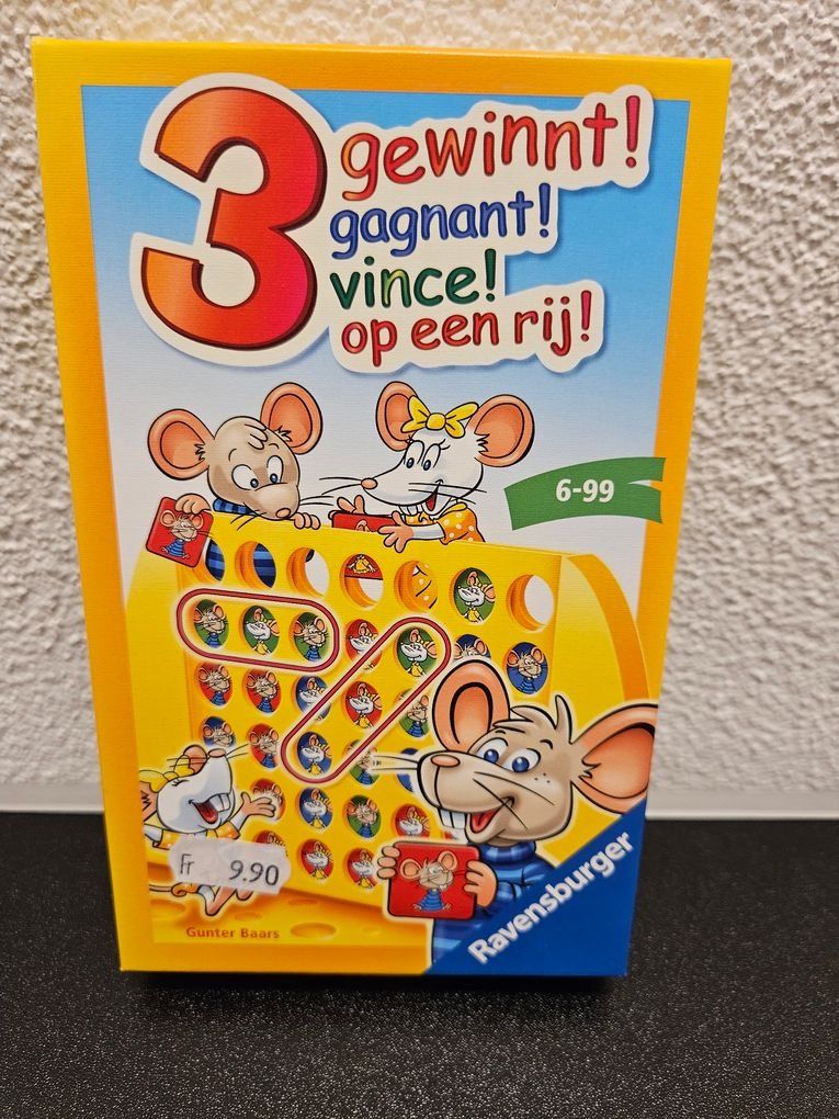 Ravensburger Giochi: Neu - Ravensburger - 3 gewinnt! – Nuovo e nell'imballaggio originale da Dagmersellen venduto da Jarsetz_Restposten