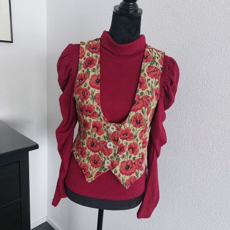SET: Rollkragenpulli + Weste