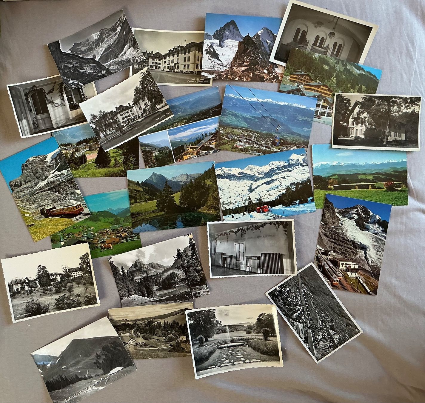 Cartoline postali: Lot Ansichtskarten / Postkarten von der Schweiz /ungelaufen – Usato da Stettlen venduto da togram4