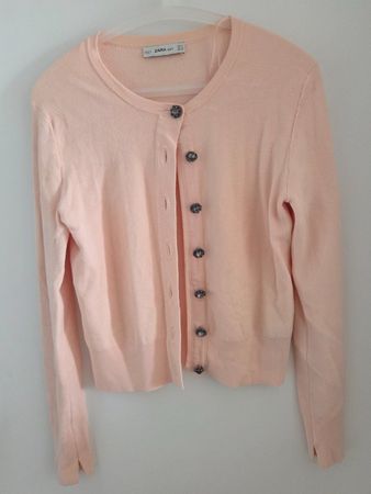 ZARA KNIT Cardigan Strickjacke Pfirsich/Apricot