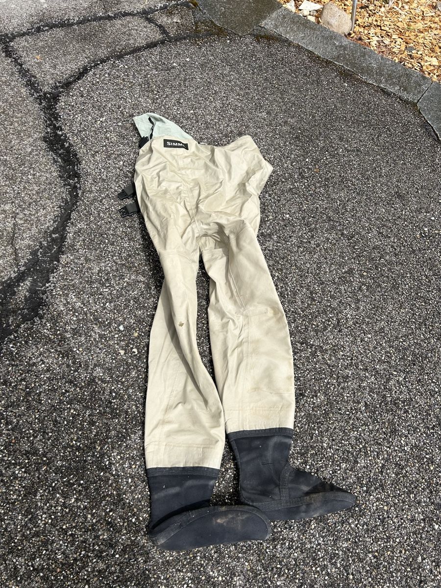 Simms Pantaloni: Simms Watthose Gr. M Repariert!! – Usato da Grenchen venduto da immensum
