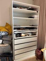 PAX-Schrank weiss ohne Türen