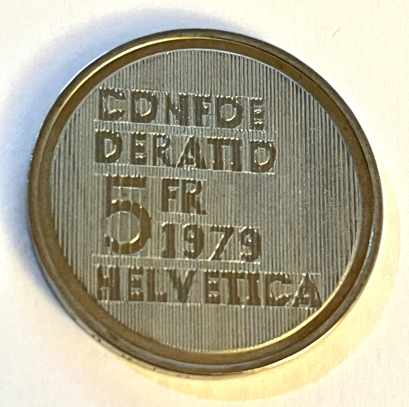 Tutti le monete: 5frs commémorative 1979 Sup – Usato da Renan BE venduto da johncactus 1