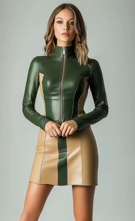 Mega cooles Lang Arm Minikleid M /  XL