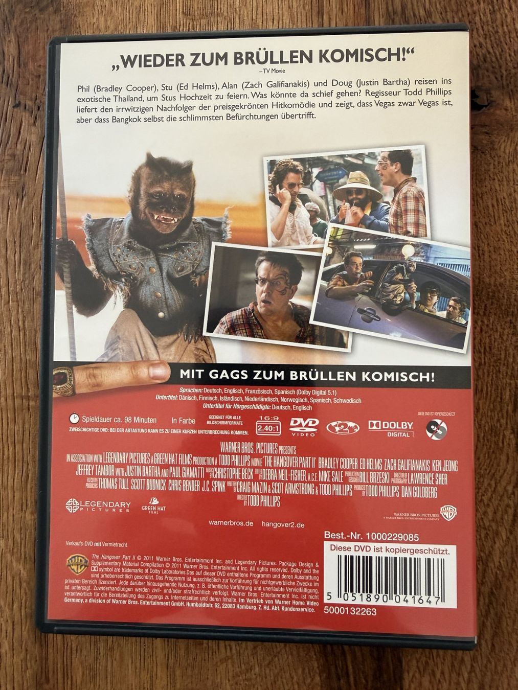 Tutti i DVDs: The Hangover Part II (2011) – Usato da Zürich venduto da Gekuu 1