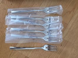 Neue Villeroy & Boch Fischgabeln, 6-teilig, Serie Piemont