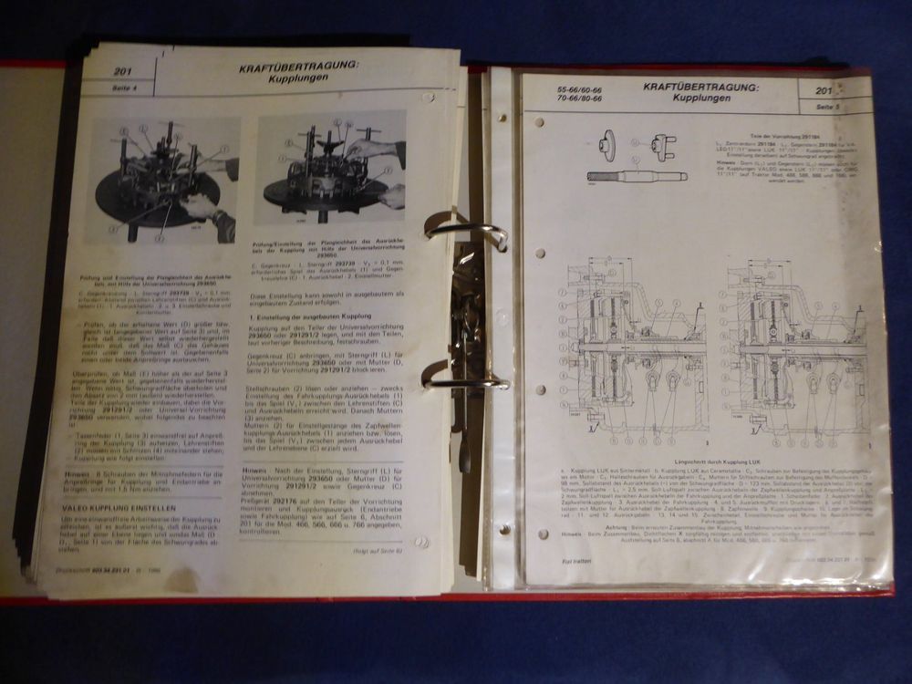 IHC Werkstatthandbuch Traktor Elektrische Anlage Für Otor D155 D179