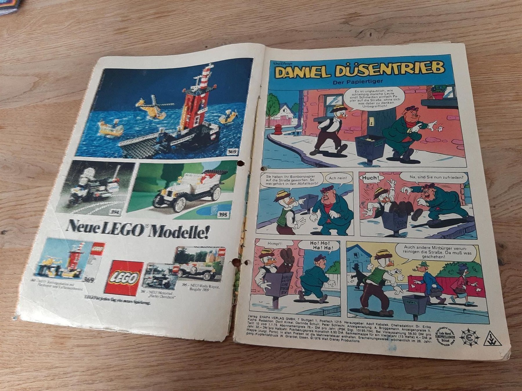 Fumetti: Micky Maus Heft 19, 08.05.1976 – Usato da Affoltern am Albis venduto da Sabinezc 2