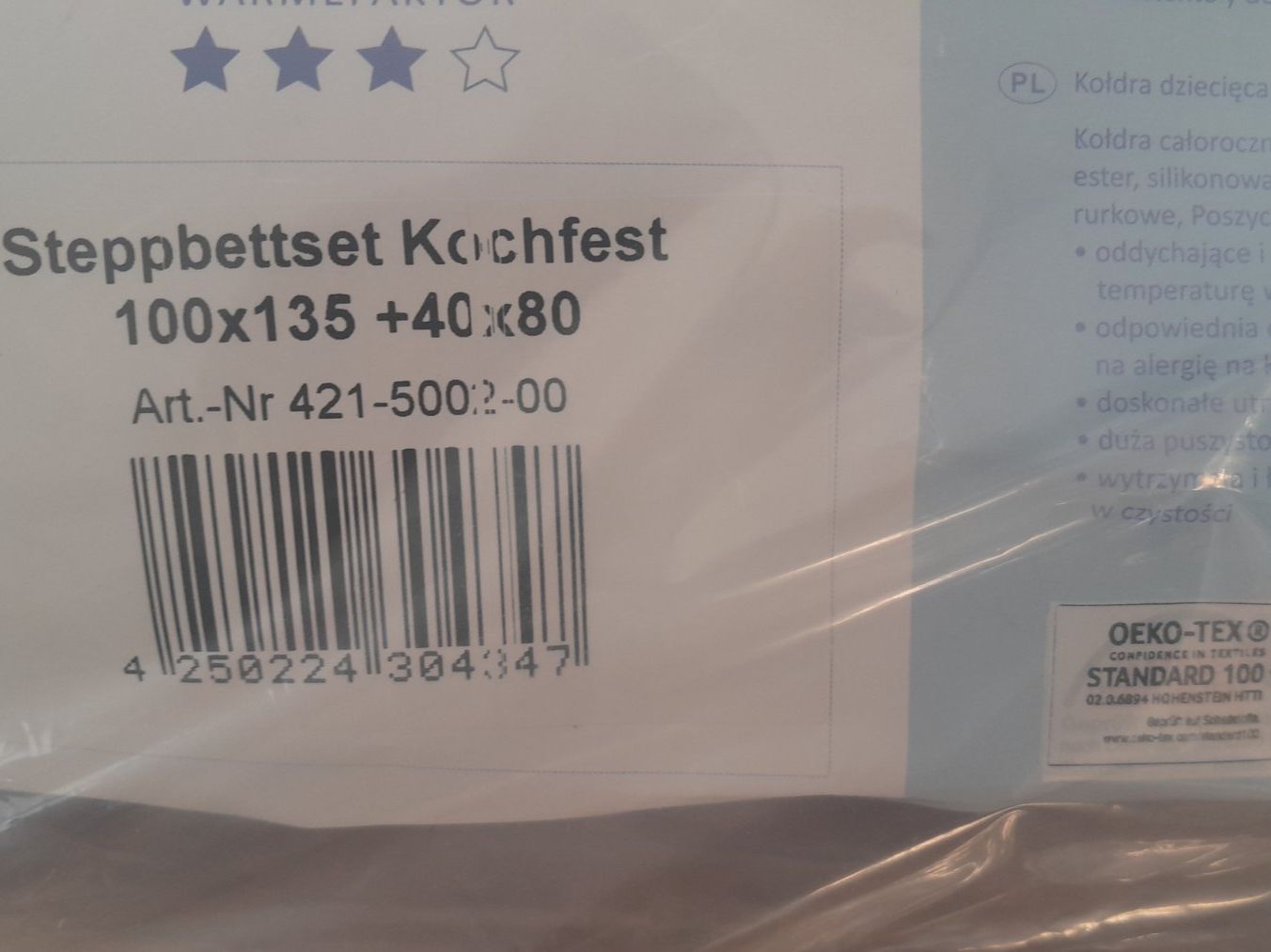 Coperte: Kinder-Steppbettset Kochfest – Usato da Rapperswil SG venduto da BombinaVariegata 2