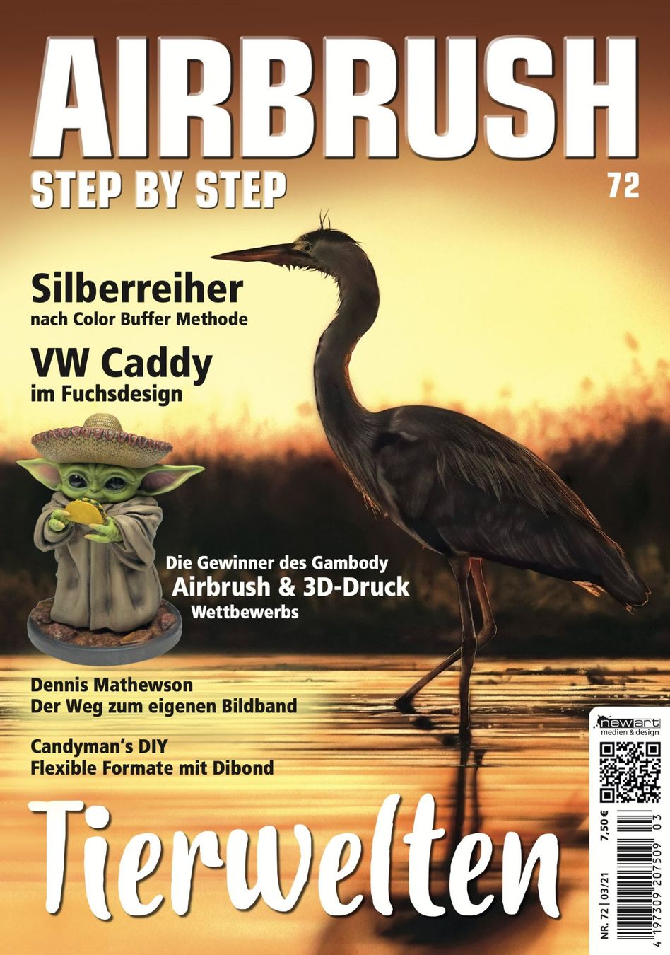 Riviste & Magazine: Airbrush Step by Step 03/21 - Nr. 72 – Nuovo (secondo la descrizione) da Reiden venduto da mirtox