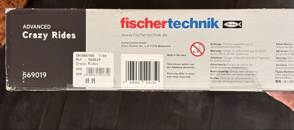 Fischer Kit di costruzioni: Jeu construction Fischertechnik Advanced Crazy Rides 360 – Nuovo e nell'imballaggio originale da Carouge GE venduto da irma016 1