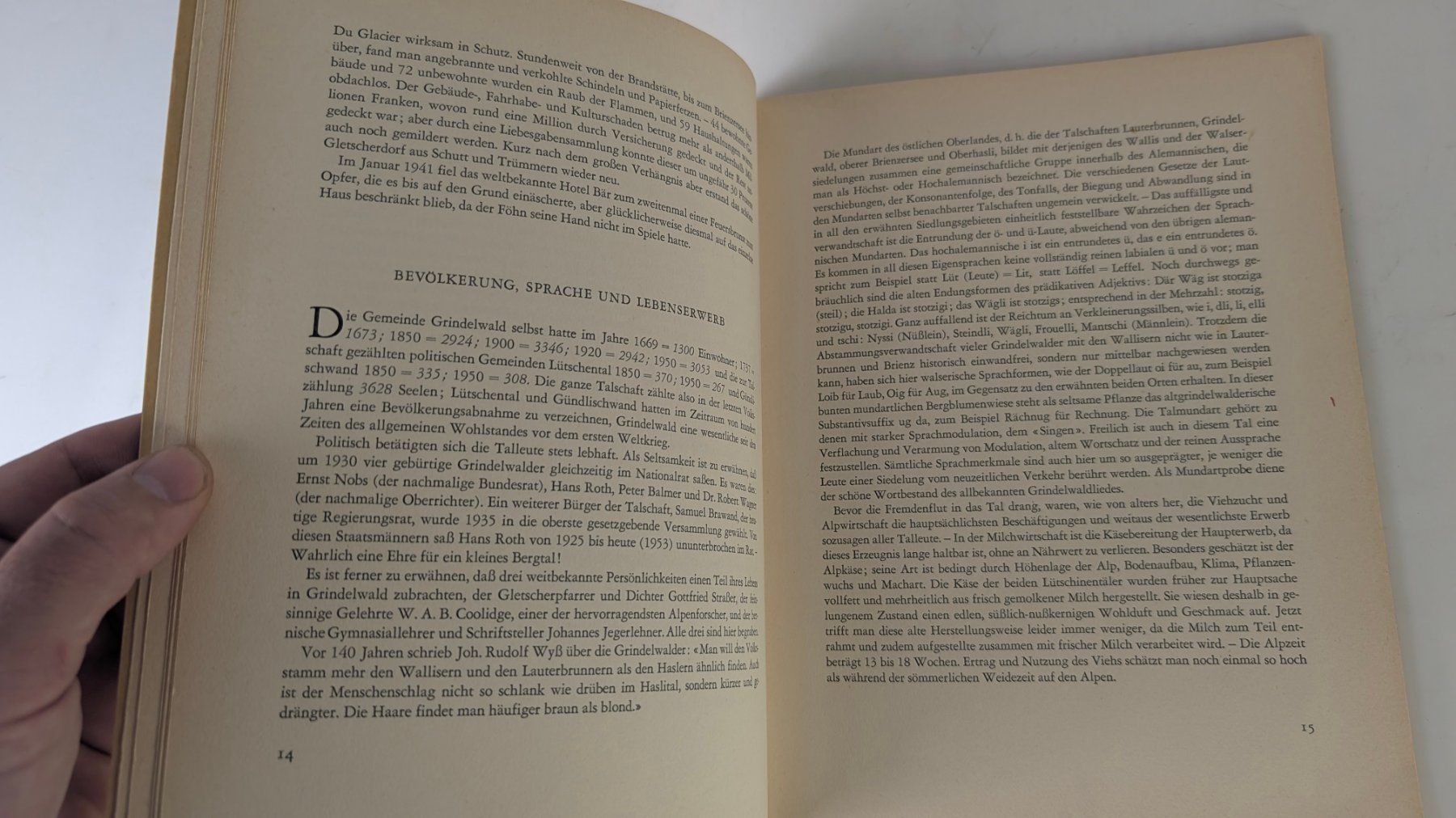 Libri: Schweizer Heimatbücher: Grindelwald 1953 – Usato da Zürich venduto da axolottchen 6