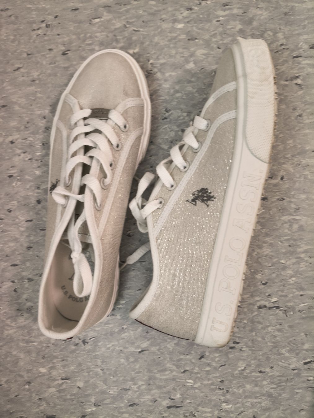 US Polo Scarpe da donna: U.S. Polo Sneaker, Hellgrau, Gr. 37. ✨ – Nuovo (secondo la descrizione) da Bellach venduto da ildaM 3