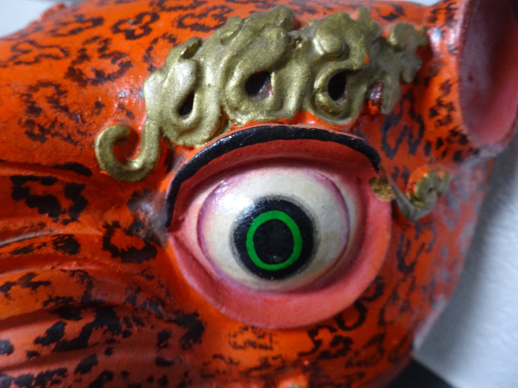 Altro in Antiquarato & Arte: Cham Dance Maske Löwe / Mongolei Tibet – Usato da Esslingen venduto da eintagammeer 4