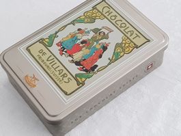 Vintage Blechdose Chôcolat de Villars Aufbewahrung Blech neu