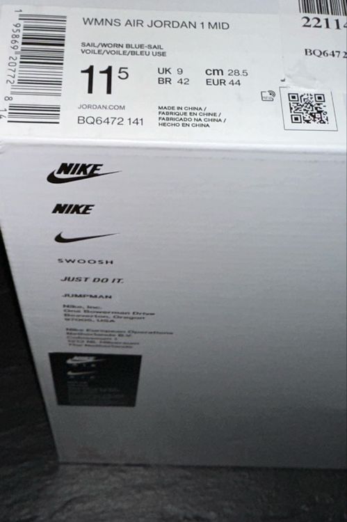 Jordan Chaussures hommes: Air Jordan 1 Mid UNC – Neuf avec emballage d'origine à St.Gallen par Ha-Ha 4