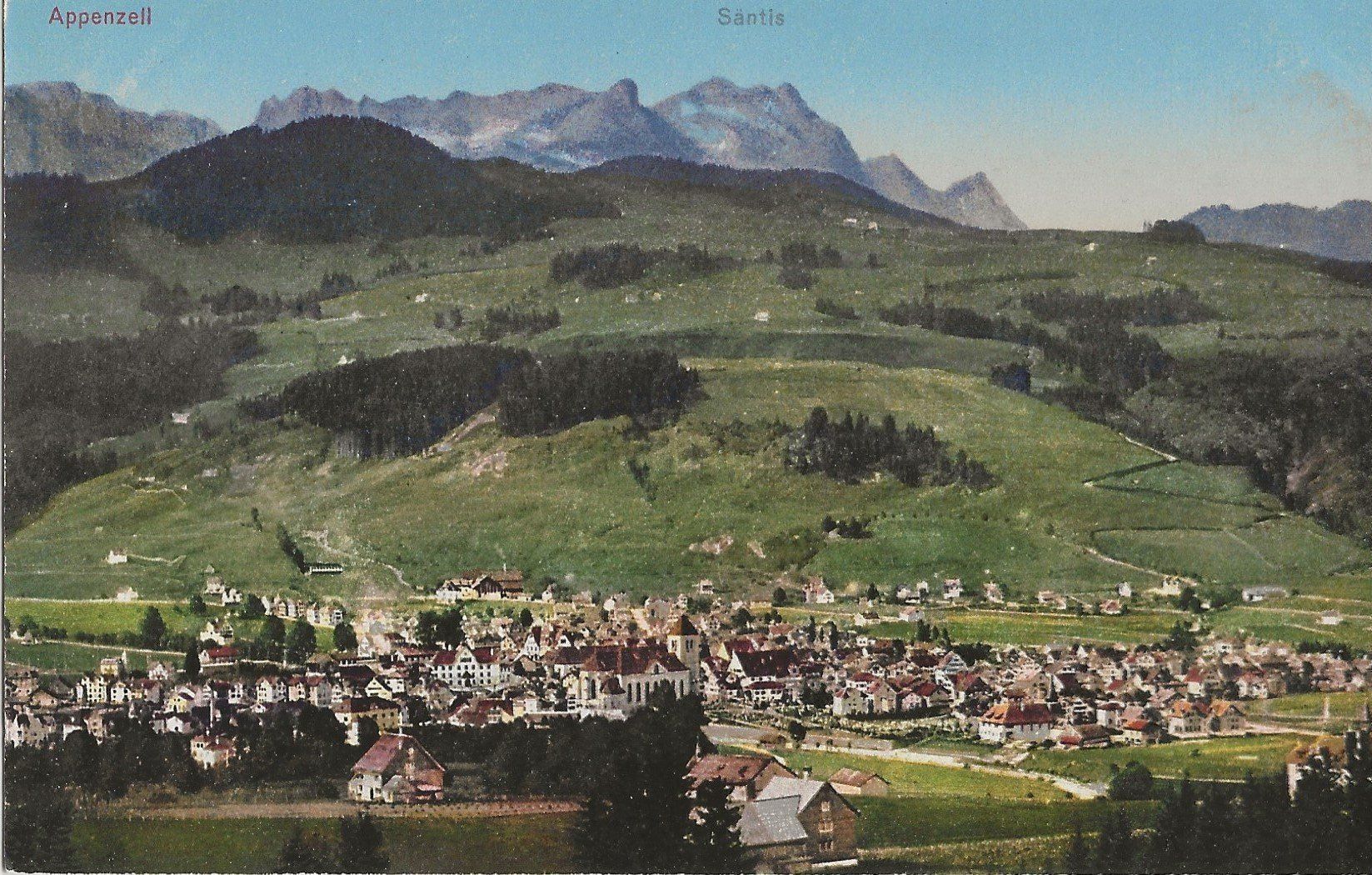 Cartoline postali: Appenzell – Usato da Frauenfeld venduto da Merk52