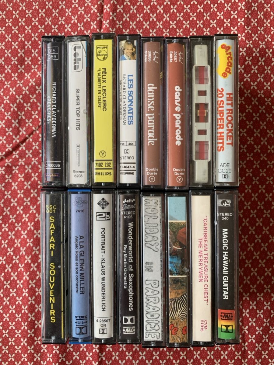 Musicassette: Lot de 16 cassettes audio . Vintage – Usato da Prilly venduto da Sissi_1009 1
