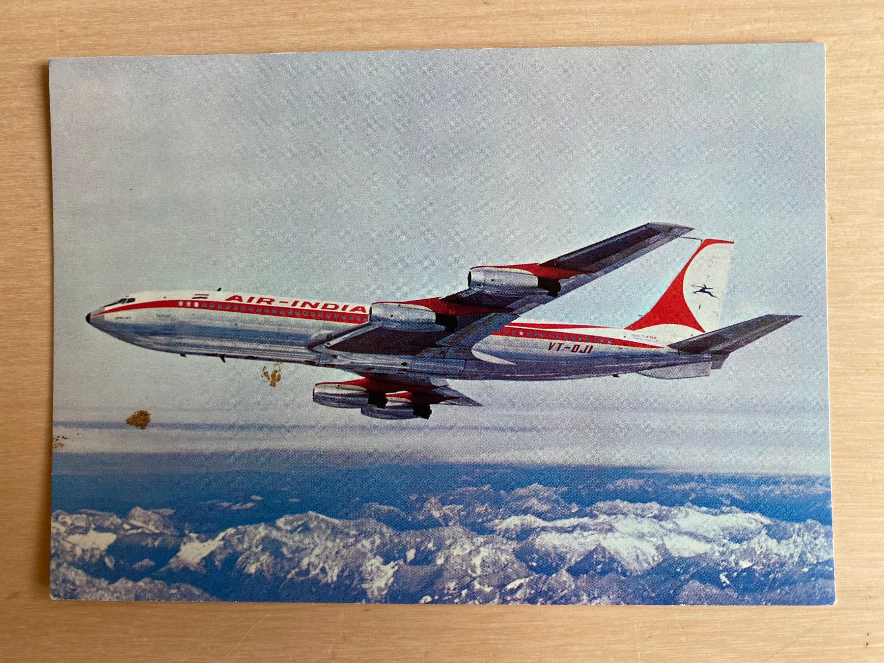 Ansichtskarten: AK Boeing 707 - Air-India – Gebraucht aus deitingen von popcorn02