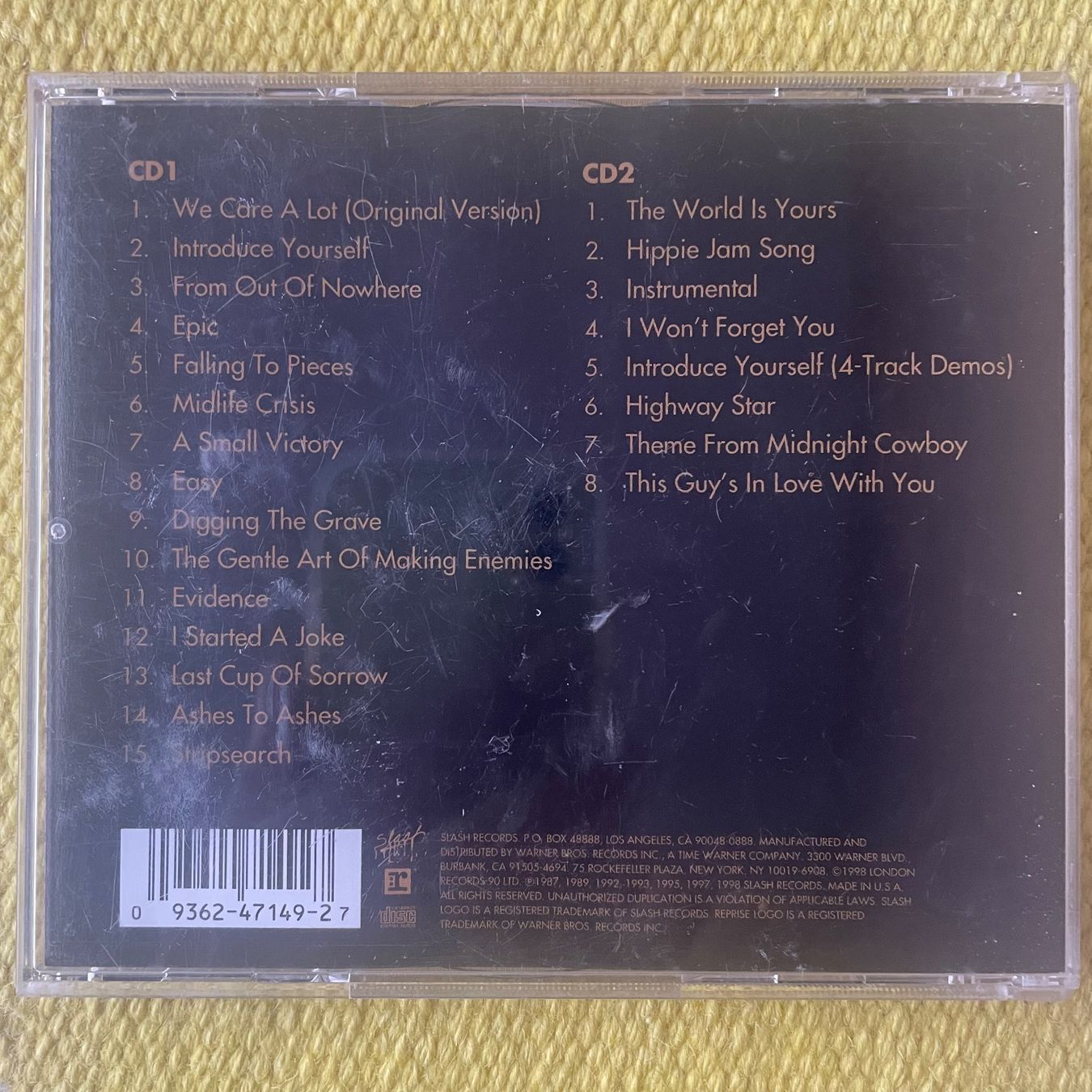 CD: FAITH NO MORE-2CD GREATEST HITS – Usato da Rorschacherberg venduto da CD-Roli 1