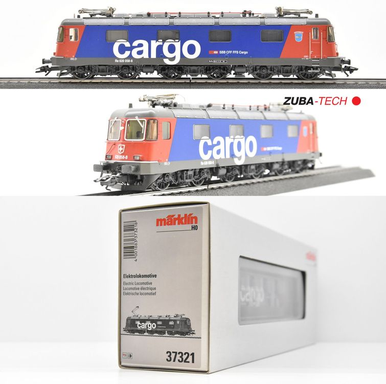 Märklin 37321 E-Lok Re 620 SBB Cargo H0 WS Digital mit OVP (Gebraucht ...