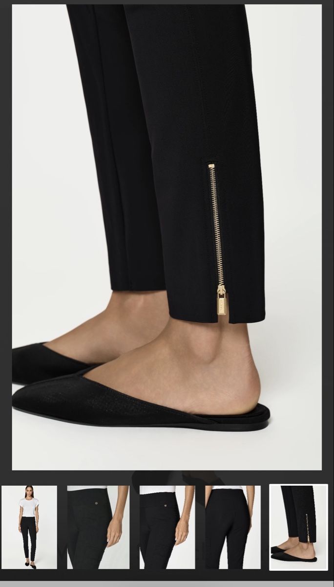 Ina Kess Pantaloni: Ina Kess Travago stretch pants black Gr S – Nuovo (secondo la descrizione) da Binningen venduto da julz3103 3