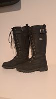 Harley-Davidson Lederstiefel nur zweimal getragen.