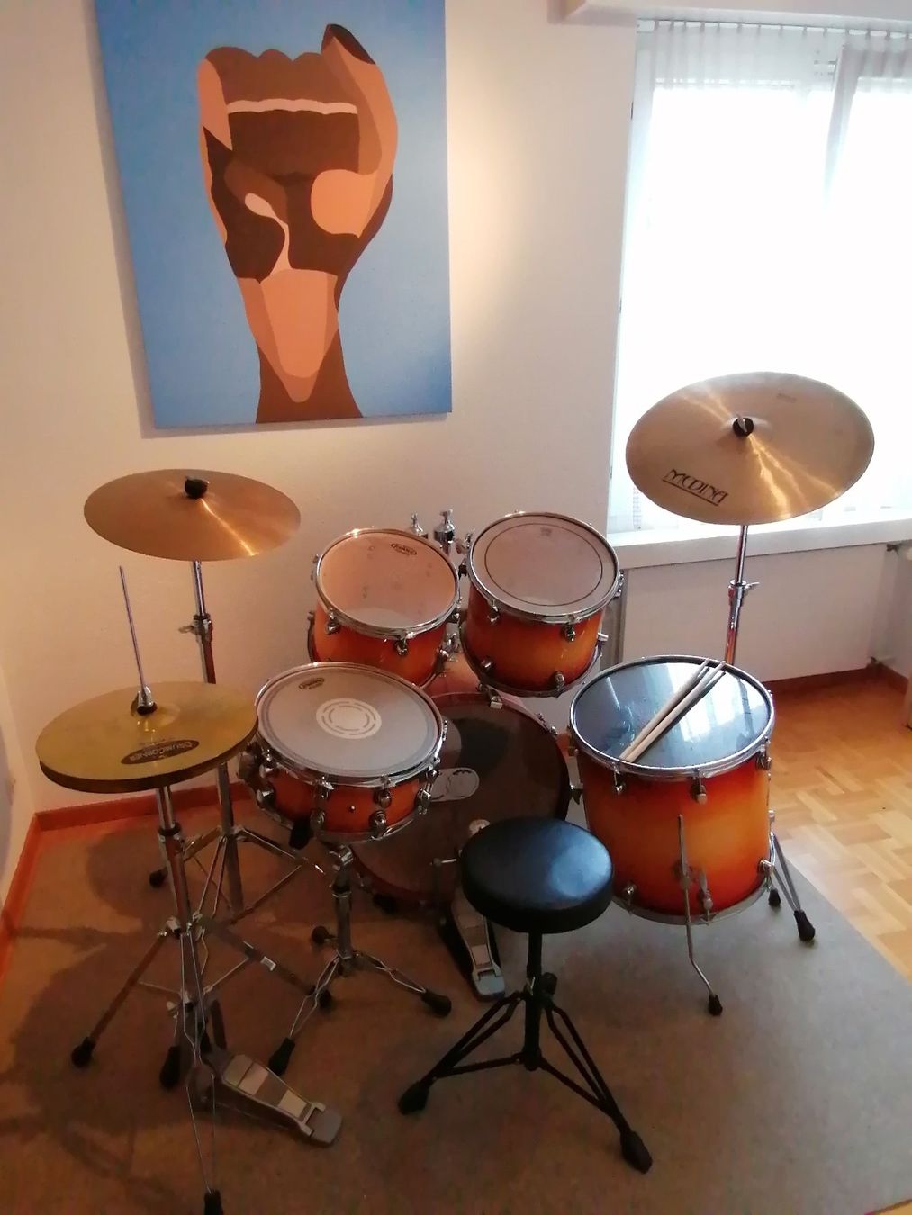 Strumenti musicali: Schlagzeug BasiX – Usato da Wiezikon b.Sirnach venduto da Amen 1
