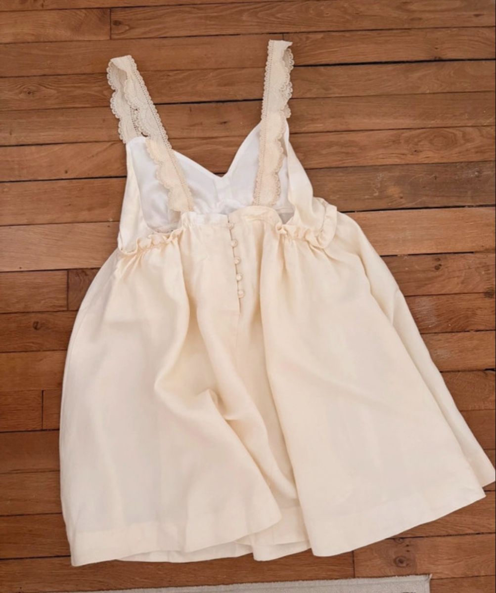 Sezane Kleider: Robe crème Sézane  – Neu (gemäss Beschreibung) aus Pully von trt_q8j8