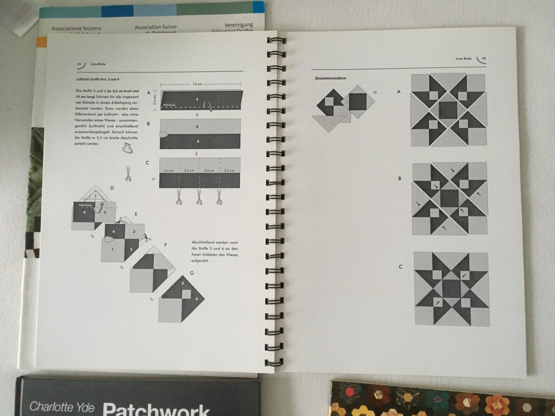 Libri: 3 Bücher Patchwork – Usato da Lyss venduto da Punktum01 3