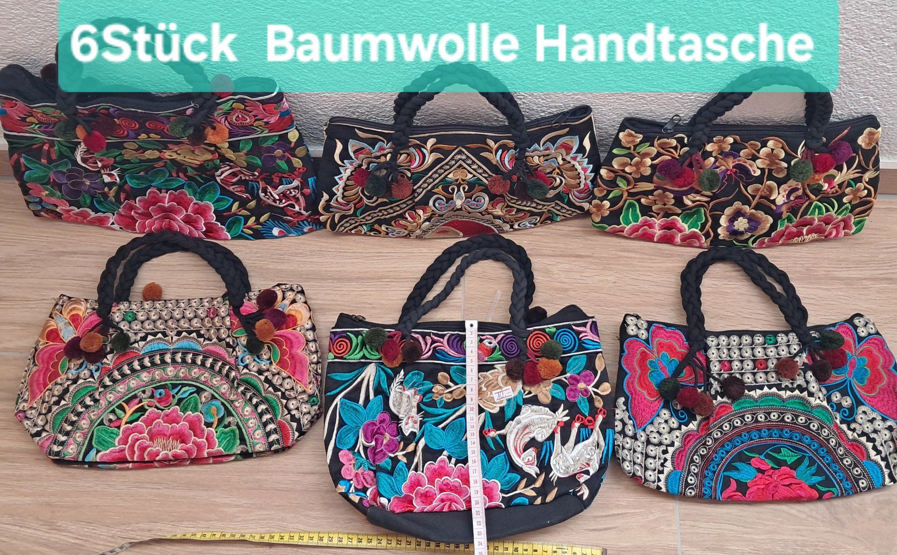Sacs & sacs à dos: Handtasche Baumwolle – Neuf (Voir description) à Burgdorf par Smile-Shop383