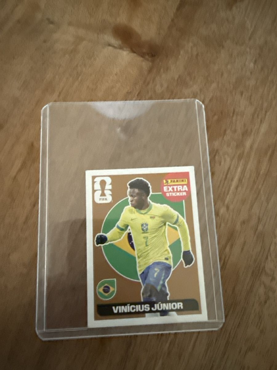 Panini Sammelbilder & Trading cards: Extra Sticker Panini Vinicius Junior – Neu (gemäss Beschreibung) aus Appenzell Meister. von XANDAE79