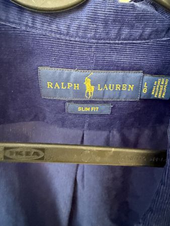 Hemd Ralph Lauren Cord Grösse L Slim Fit gebraucht