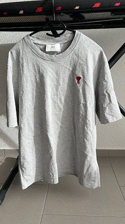 Graues Ami Paris T-Shirt Gr. L inkl. Kaufbeleg