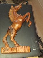 Cheval en bois sculpté objet de décoration occasion