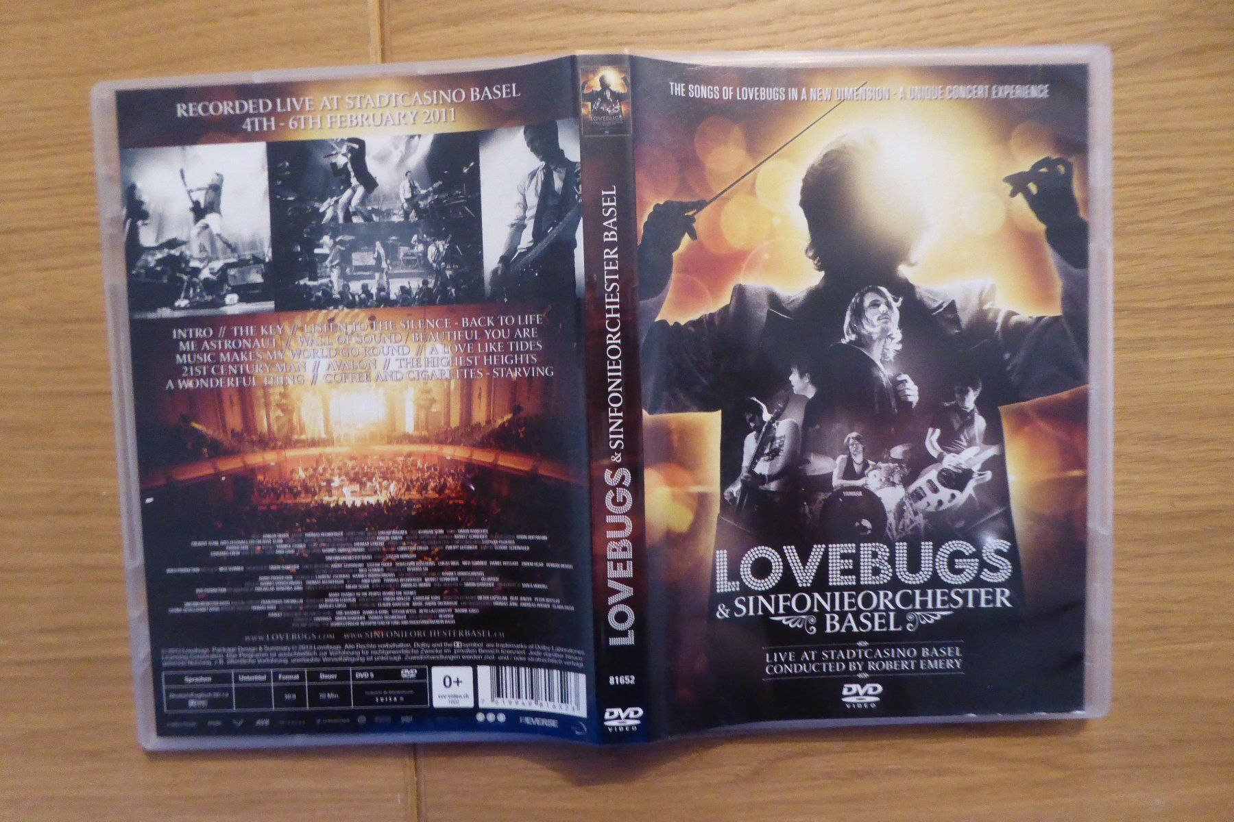 Tous les DVDs: DVD Lovebugs Basler Sinfonieorchester – D'occasion à Allschwil par Summelsarium
