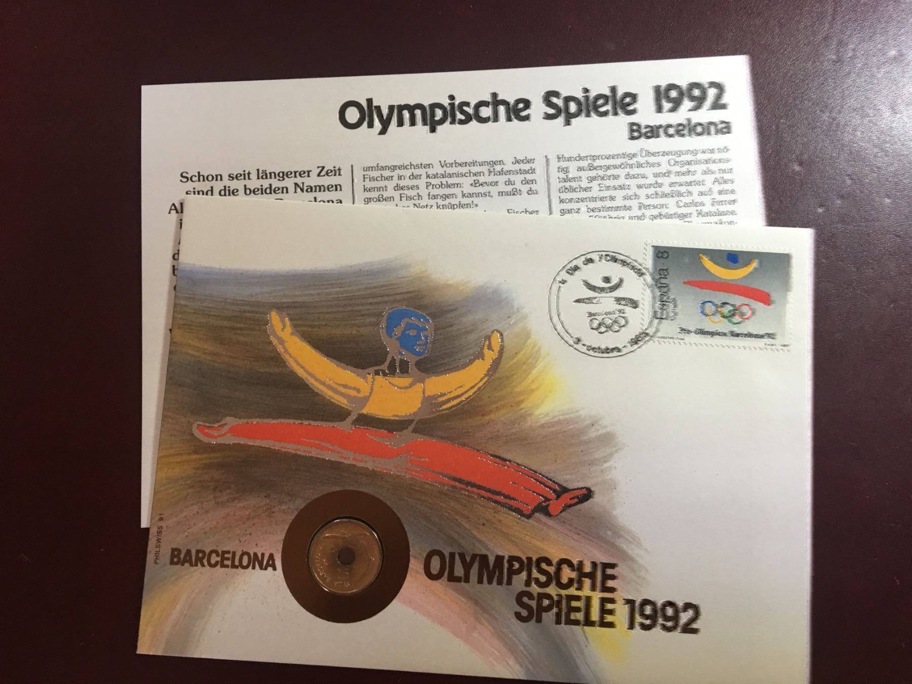Tutti le monete: Münzbrief / Numisbrief – Nuovo (secondo la descrizione) da Arch venduto da seil819