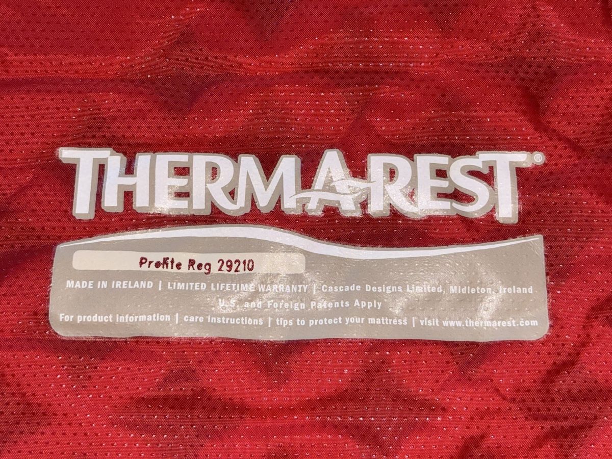 Bodenmatten: Therm-a-Rest Isomatte selbstaufblasend – Gebraucht aus St. Gallen von chrisjuergen 1