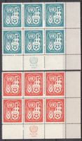 UNO NY Mi 78 - 79 im 6er-Block postfrisch mit RZf