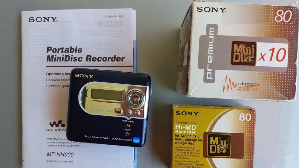 Sony MiniDisc Recorder Kaufen auf Ricardo