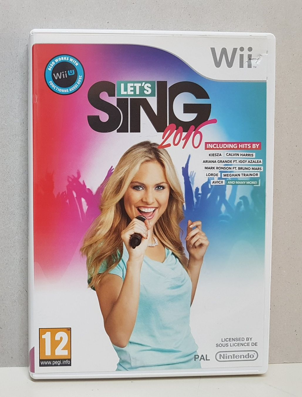 Nintendo Spiele: Let's Sing 2016  35 Internationale Charts-Stürmer    für Wii – Gebraucht aus Schüpfheim von Games_Spielkonsolen 1
