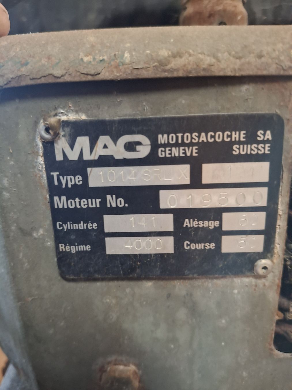 Moteurs: Maggmotor 1014  mit Vakuum Pumpe  – D'occasion à Alt St. Johann par iderf27 3