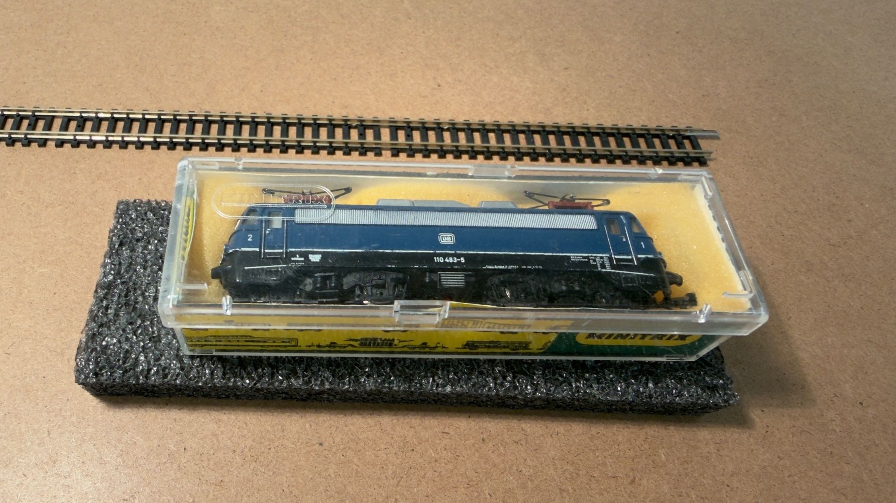 Trix Modellini di ferrovie: Minitrix E-Lok BR 110 DB Spur N – Usato da Schlieren venduto da rat_lq6b 6
